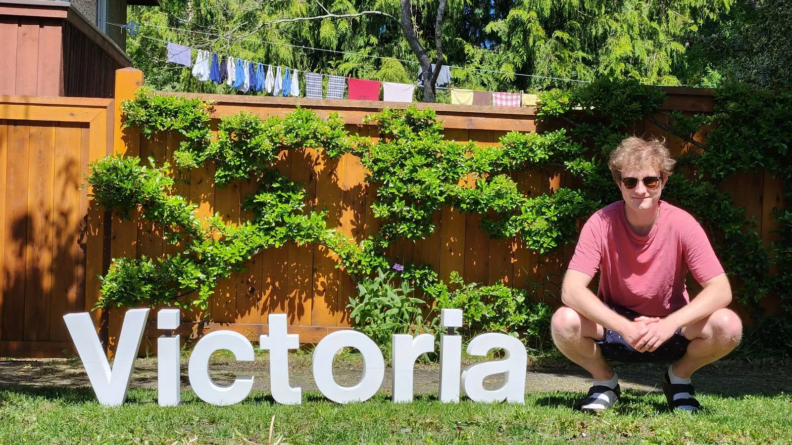 Finn Morin in Victoria, representing Morin 3D's local roots