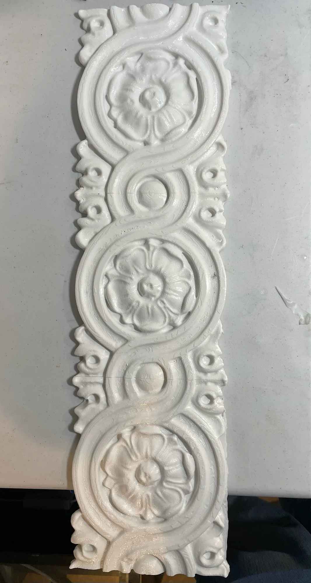 Modular single flower components before bonding