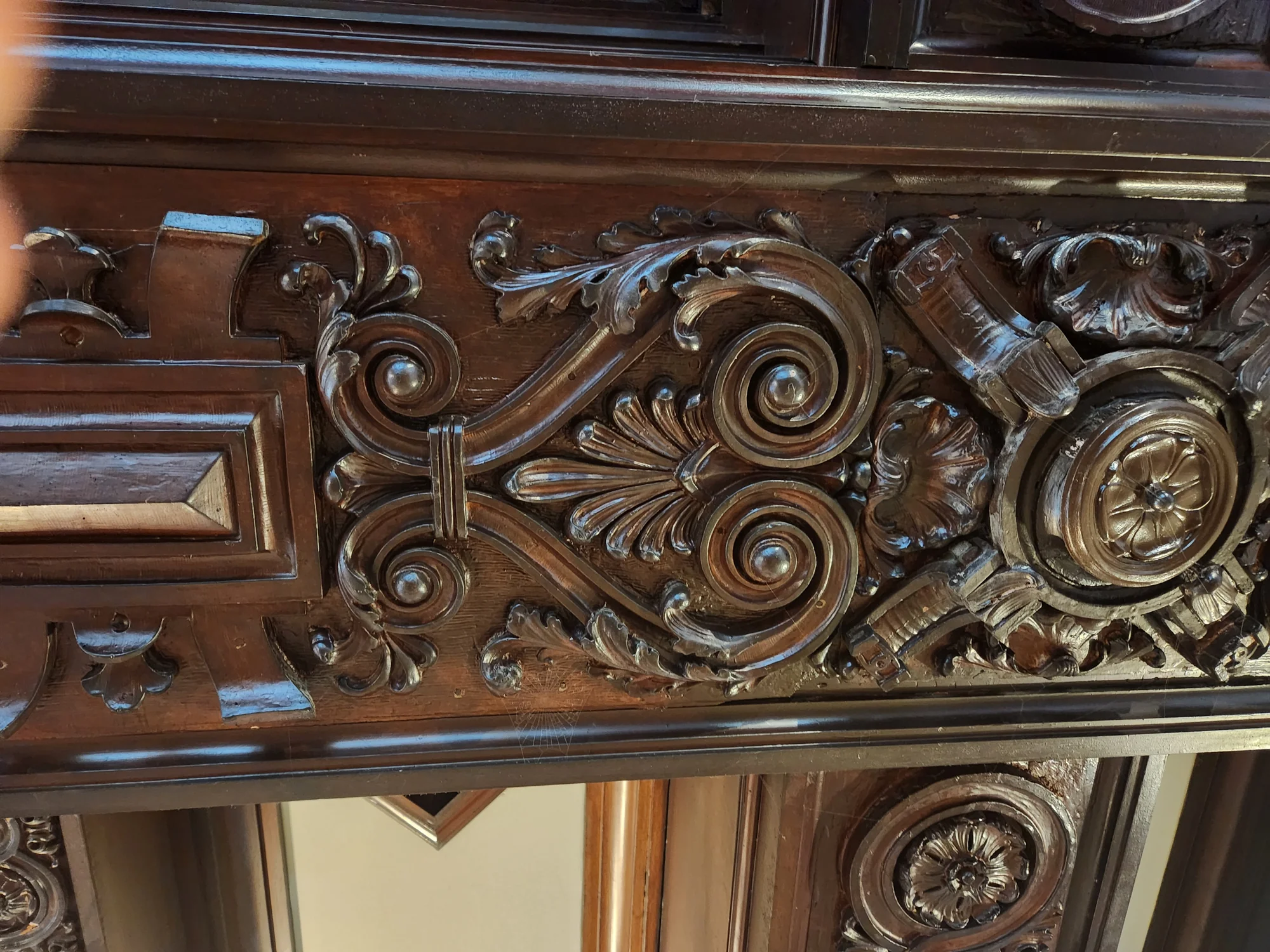 Historic plaster architectural restoration at the Fairmont Empress
