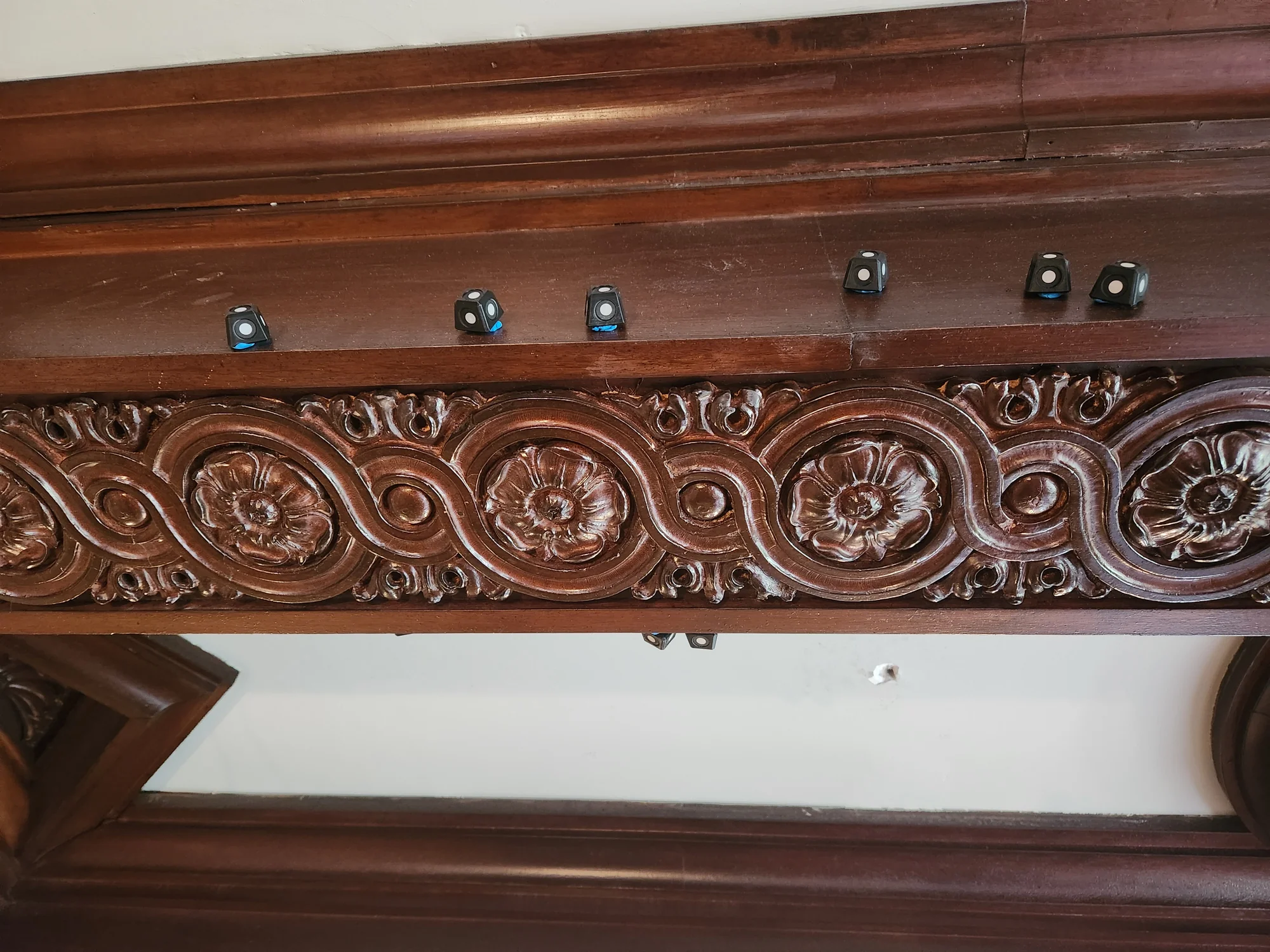 3D scanning original historic plaster profiles on site