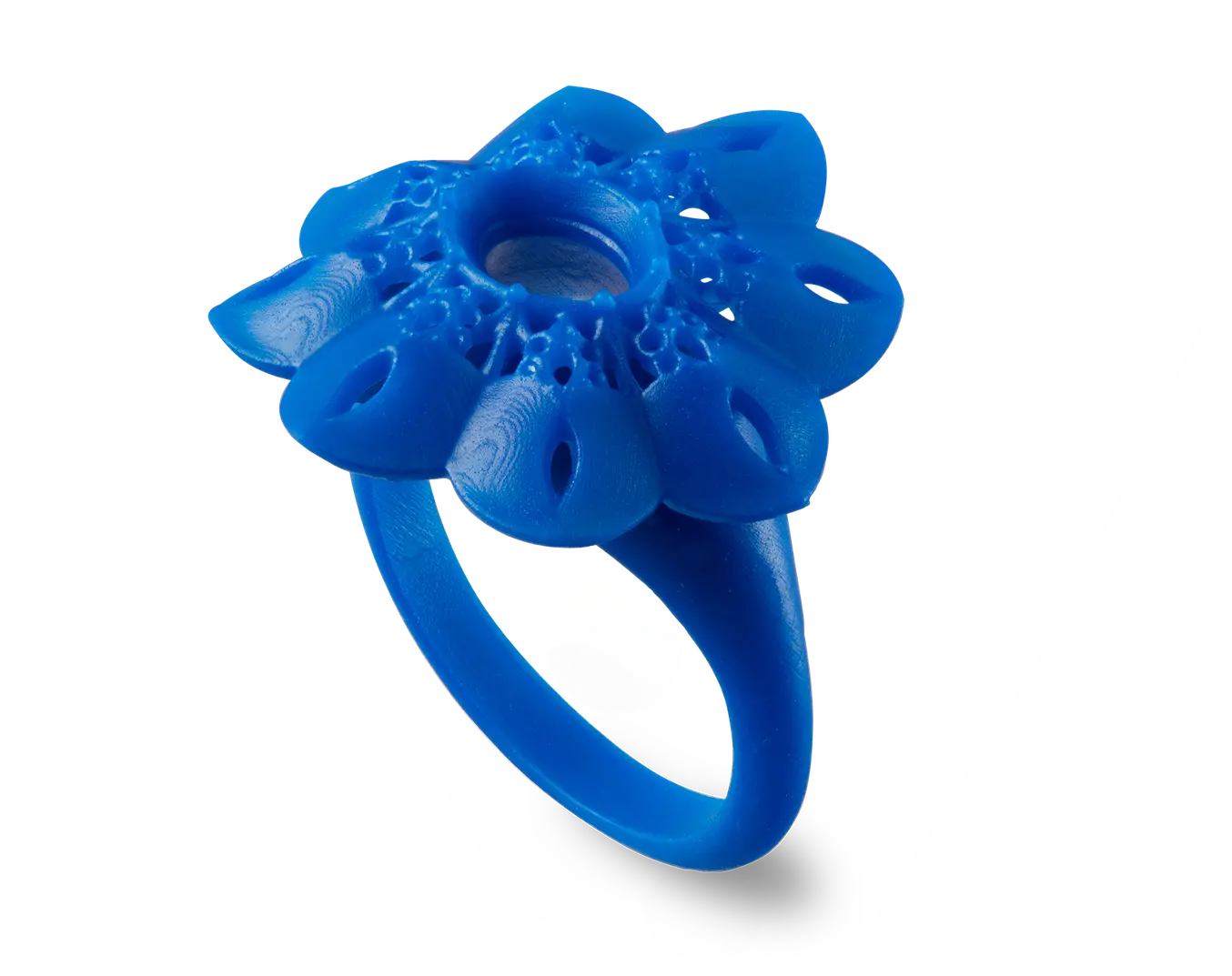 Castable wax SLA resin printed parts
