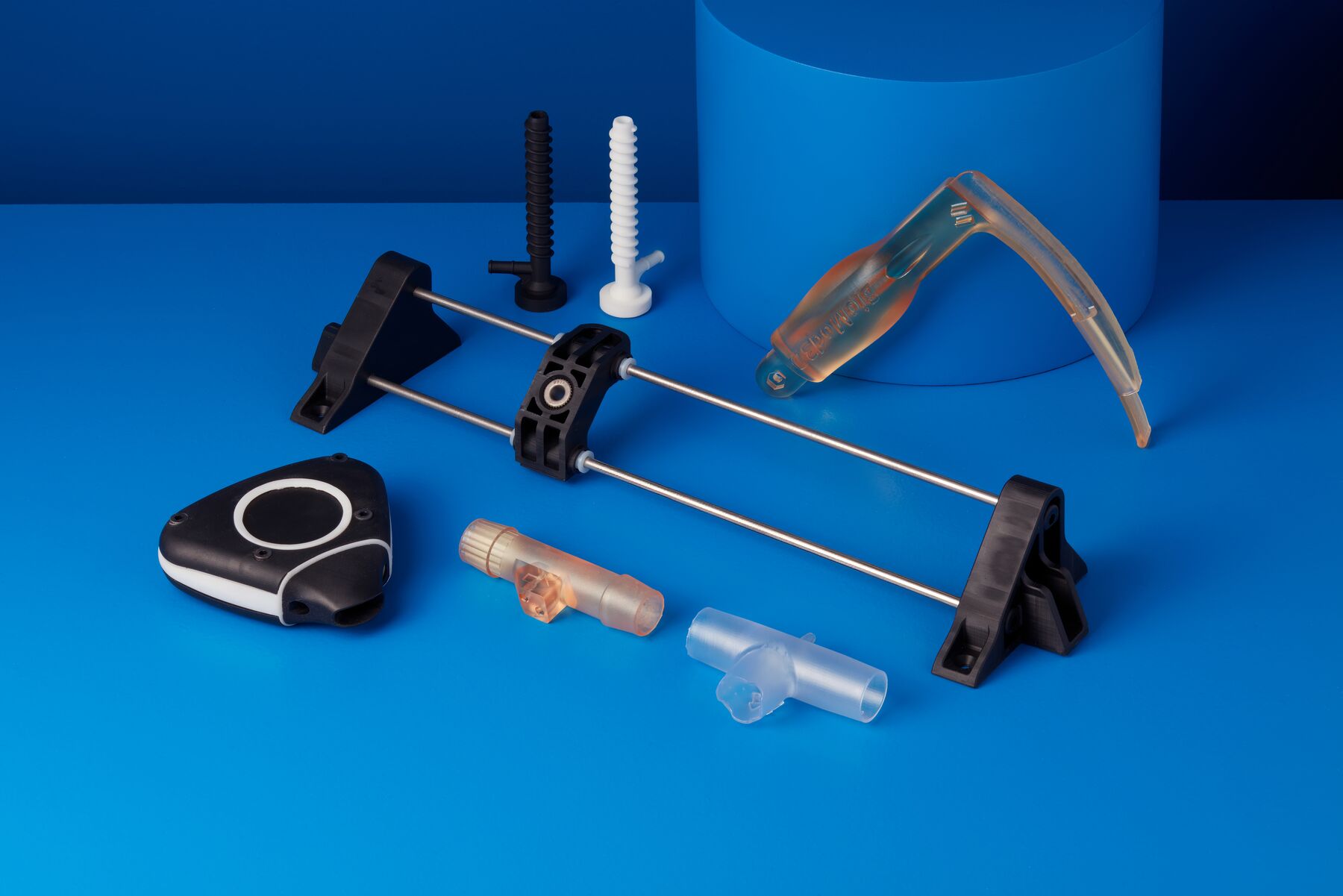 Medical device prototypes printed with Formlabs