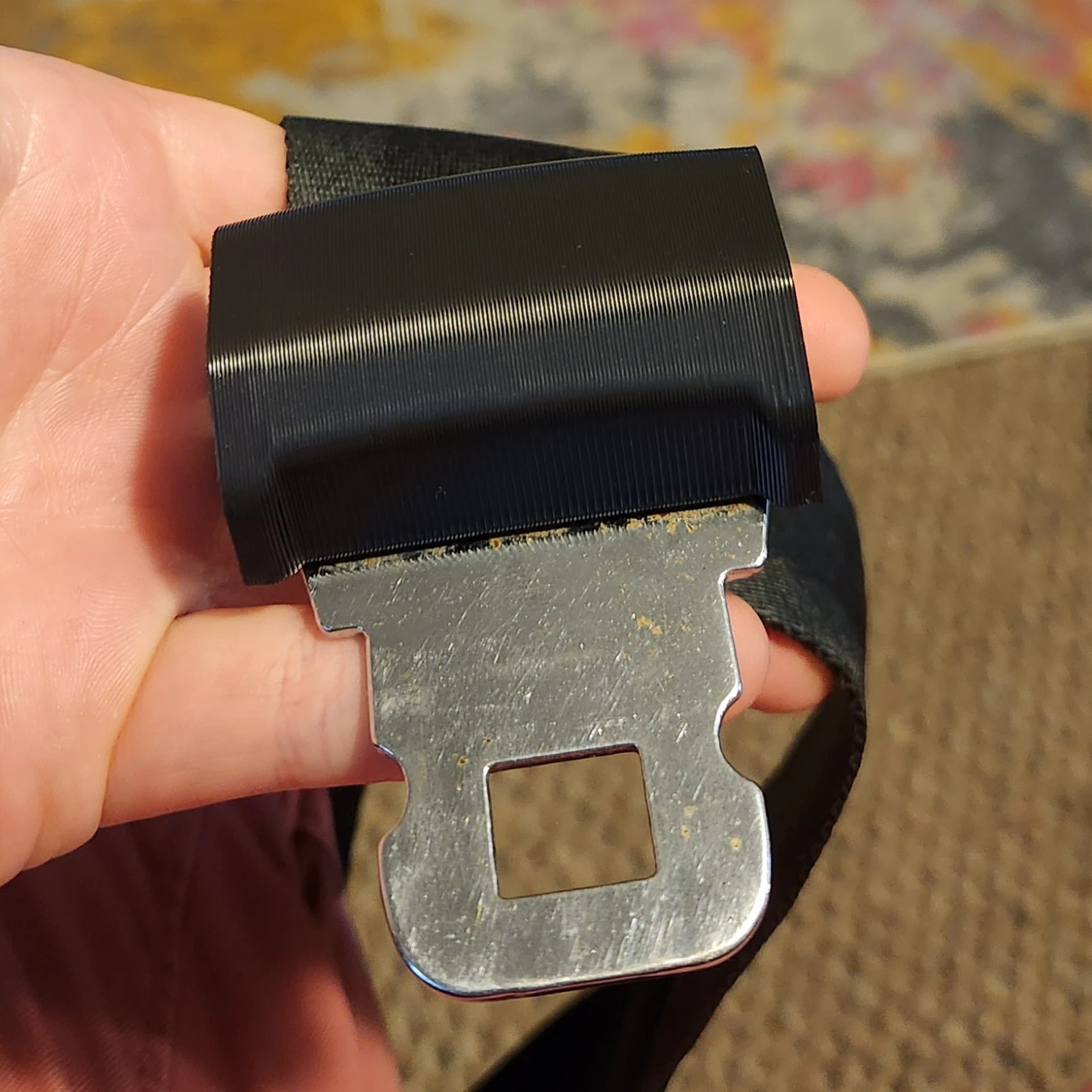 3D printed seatbelt cover